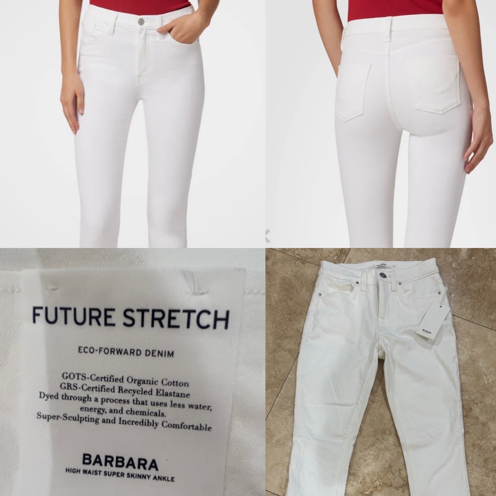 Hudson High Waist Super Skinny Ankle Jeans